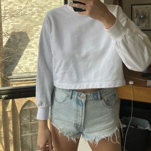 Lululemon Oversized Crop Crew Sweatshirt